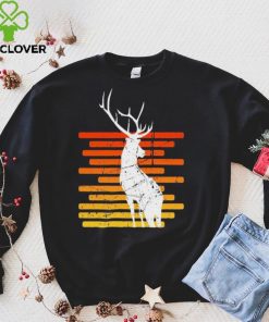 Retro Sunset Buck shirt Deer hunting Shirt