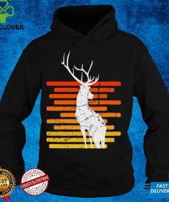 Retro Sunset Buck hoodie, sweater, longsleeve, shirt v-neck, t-shirt Deer hunting Shirt