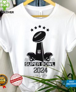 Retro Super Bowl NFL 2024 Las Vegas cup shirt