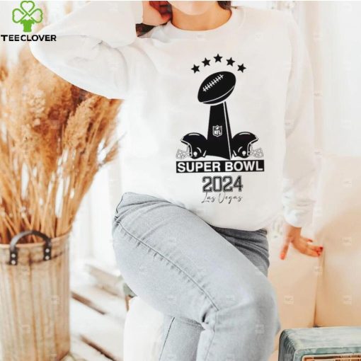 Retro Super Bowl NFL 2024 Las Vegas cup shirt
