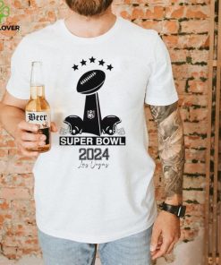 Retro Super Bowl NFL 2024 Las Vegas cup shirt