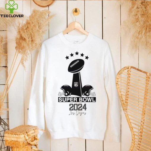Retro Super Bowl NFL 2024 Las Vegas cup shirt