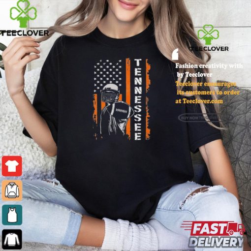Retro Tennessee Throwback Design Tn Usa Flag Shirt