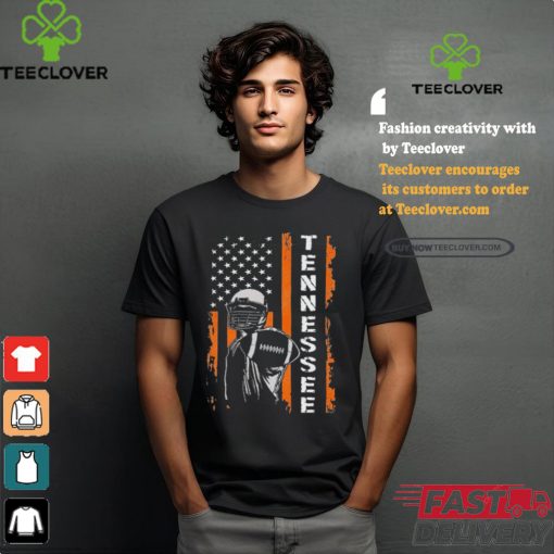 Retro Tennessee Throwback Design Tn Usa Flag Shirt