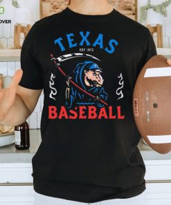 Retro Texas Ranger Reaper Baseball T Shirt