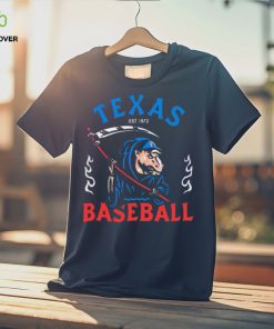 Retro Texas Ranger Reaper Baseball T Shirt