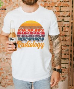 Retro Vinitage Dancing Skeleton Radiology Technician T Shirt