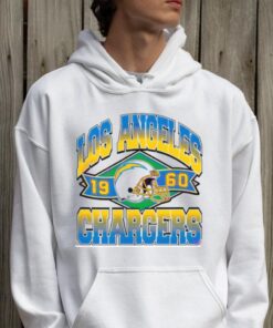 Retro Vintage 1960 Los Angeles Chargers Nfl Football Helmet Shirt