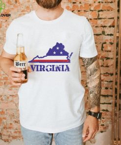 Retro Virginia State United States Of America shirt