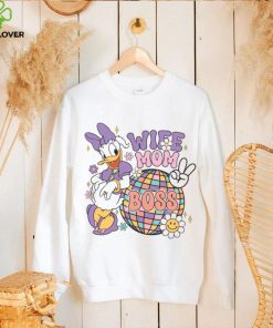 Retro disney daisy wife mom boss 2024 hoodie, sweater, longsleeve, shirt v-neck, t-shirt