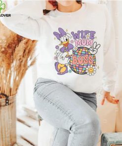 Retro disney daisy wife mom boss 2024 hoodie, sweater, longsleeve, shirt v-neck, t-shirt