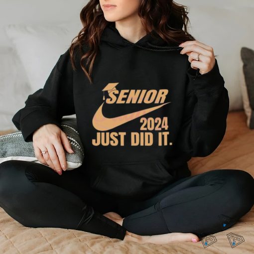 Retro senior 2024 just did it nike hoodie, sweater, longsleeve, shirt v-neck, t-shirt