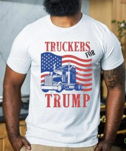 Return Truckers For Trump American Flag 2024 shirt