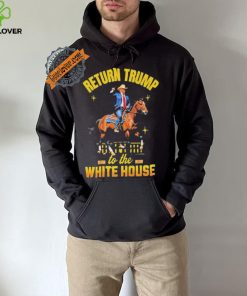 Return Trump to the white house shirt