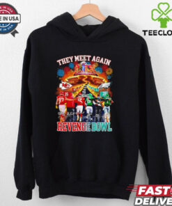 Revenge Bowl Kansas City Chiefs and Philadelphia Eagles they meet again 2025 shirt