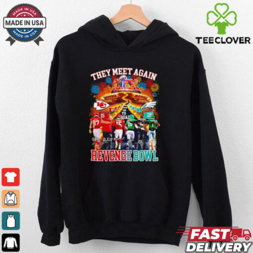 Revenge Bowl Kansas City Chiefs and Philadelphia Eagles they meet again 2025 shirt