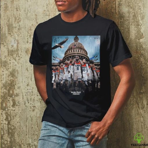 Revenge Team Stephen Curry, Kevin Durant, Anthony Davis, Jayson Tatum and Draymond Green Team USA 2024 Olympic Shirt