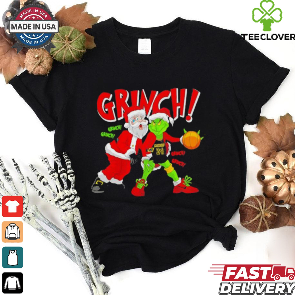 Reverse Mamba Grinch Santa Claus basketball Christmas sweatshirt Reverse Mamba Grinch Santa Claus basketball Christmas sweatshirt