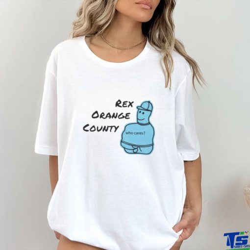 Rex Orange County Blue shirt