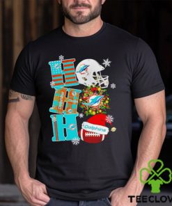 Miami Dolphins NFL ho ho ho Christmas shirt 1 Miami Dolphins NFL ho ho ho Christmas shirt