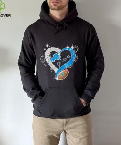 Rhinestone heart Detroit Lions go Lions hoodie, sweater, longsleeve, shirt v-neck, t-shirt