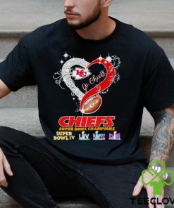 Rhinestone heart Kansas City Chiefs Super Bowl Champions hoodie, sweater, longsleeve, shirt v-neck, t-shirt