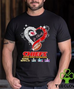 Rhinestone heart Kansas City Chiefs Super Bowl Champions hoodie, sweater, longsleeve, shirt v-neck, t-shirt