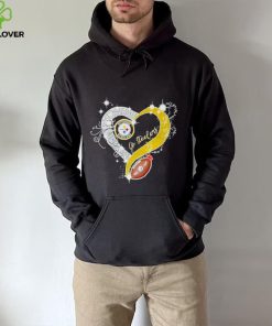 Rhinestone heart Pittsburgh Steelers go Steelers hoodie, sweater, longsleeve, shirt v-neck, t-shirt