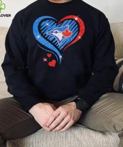 Rhinestone heart Toronto Blue Jays shirt 4 Rhinestone heart Toronto Blue Jays shirt