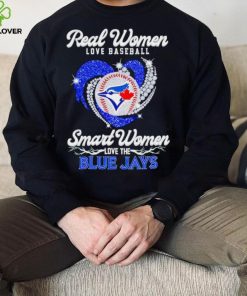 Rhinestone real women love baseball smart women love the Blue Jays shirt 4 Rhinestone real women love baseball smart women love the Blue Jays shirt