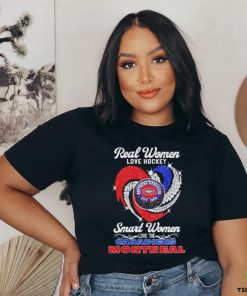 Rhinestone real women love hockey smart women love the Canadiens Montreal shirt 2 Rhinestone real women love hockey smart women love the Canadiens Montreal shirt