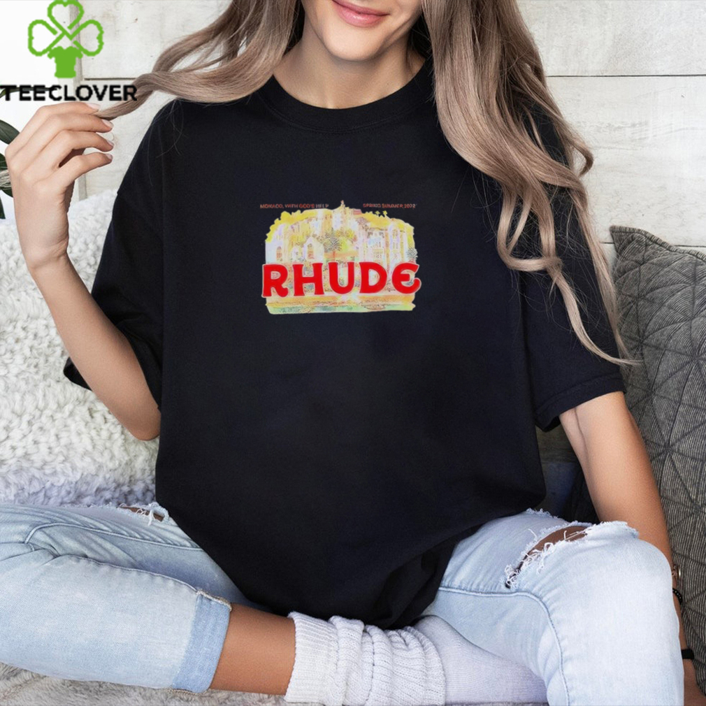 Rhude monaco with god’s help spring summer 2022 shirt Rhude monaco with god’s help spring summer 2022 shirt