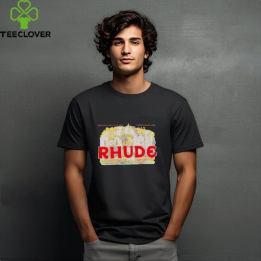 Rhude monaco with god’s help spring summer 2022 shirt