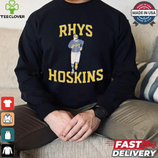 Rhys Hoskins Milwaukee Brewers baseball T shirt