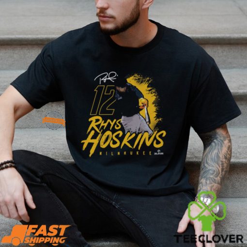 Rhys Hoskins Milwaukee Dissolve Shirt