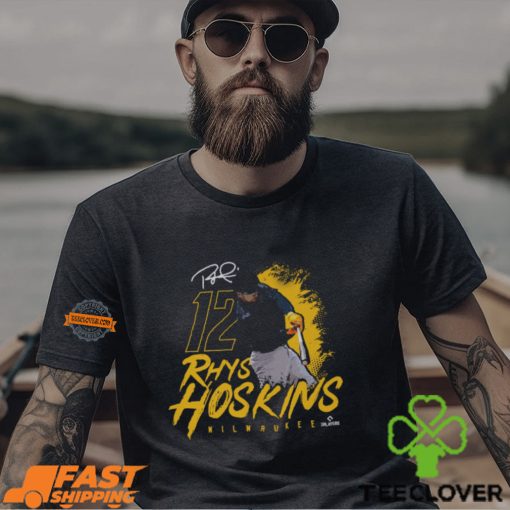 Rhys Hoskins Milwaukee Dissolve Shirt