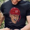 Rhys Hoskins Philadelphia Phillies Player Silhouette Signature Shirt
