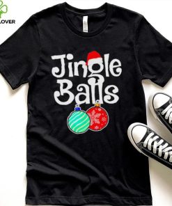 Jingle Balls Christmas Holiday Xmas Couples Matching Shirt