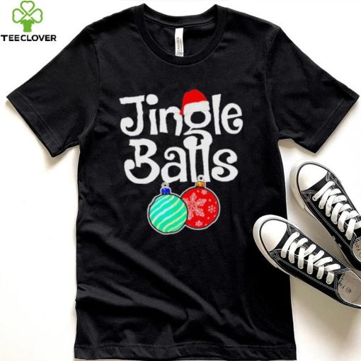 Jingle Balls Christmas Holiday Xmas Couples Matching Shirt