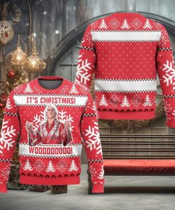 Ric Flair It’s Christmas Woooo Ugly Sweater Gift Christmas For Men And Women