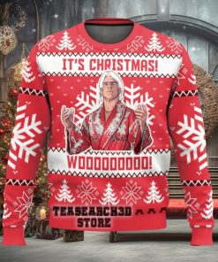 Ric Flair It’s Christmas Woooooo Ugly Christmas Sweater