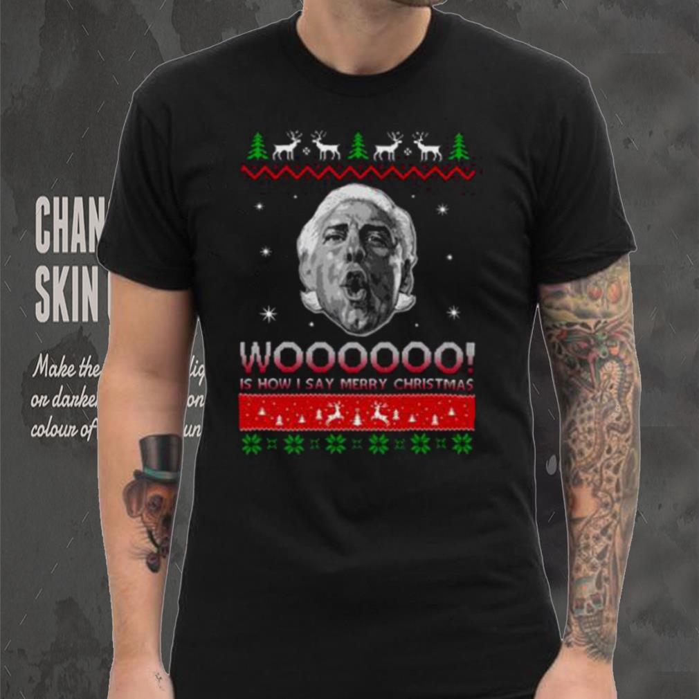 Ric Flair Woo Christmas Shirt Ric Flair Woo Christmas Shirt