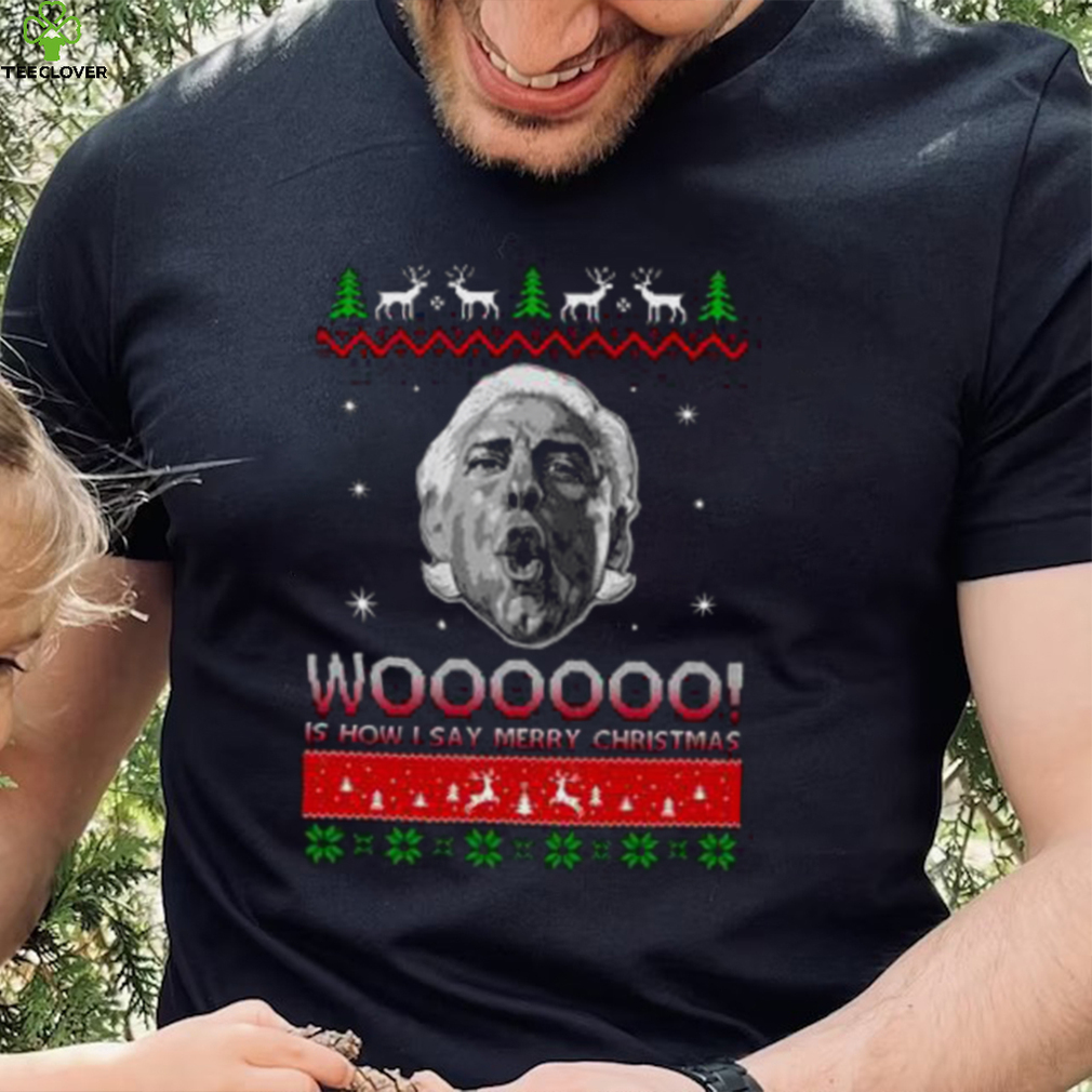 Ric Flair Woo Christmas Shirt Ric Flair Woo Christmas Shirt
