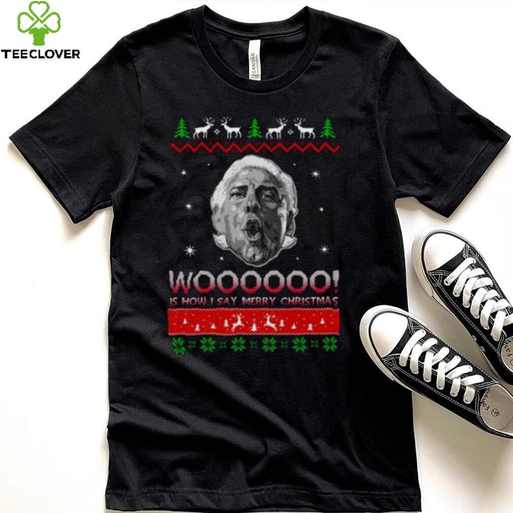 Ric Flair Woo Christmas Shirt Ric Flair Woo Christmas Shirt