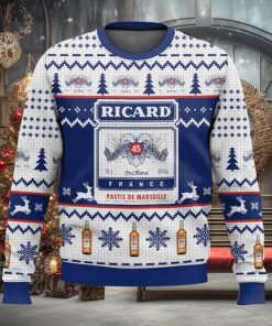 Ricard Ugly Christmas Sweater 2023 Christmas Gift 3D Sweater