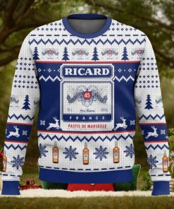 Ricard Ugly Christmas Sweater 2023 Christmas Gift 3D Sweater