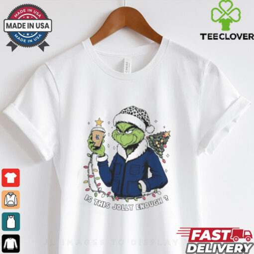 Rice Owls x Santa Grinch Is This Jolly Enough Merry Christmas Shirt