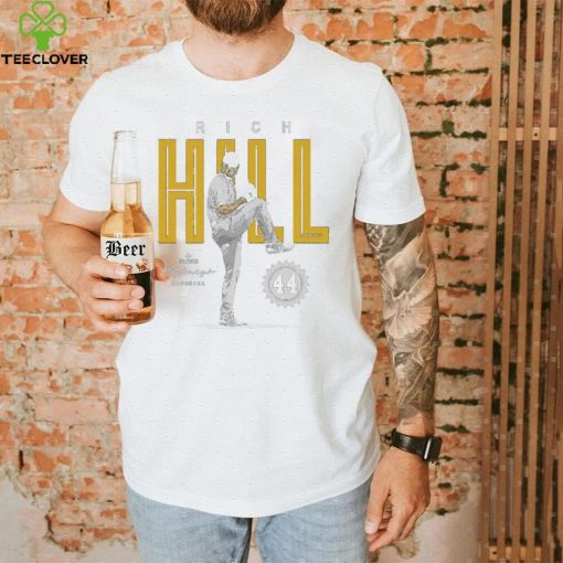 Rich Hill Pittsburgh Card WHT Shirt