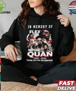 Rich Homie Quan In Memory Of Flex Thank You For The Memories Shirt