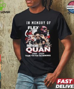 Rich Homie Quan In Memory Of Flex Thank You For The Memories Shirt